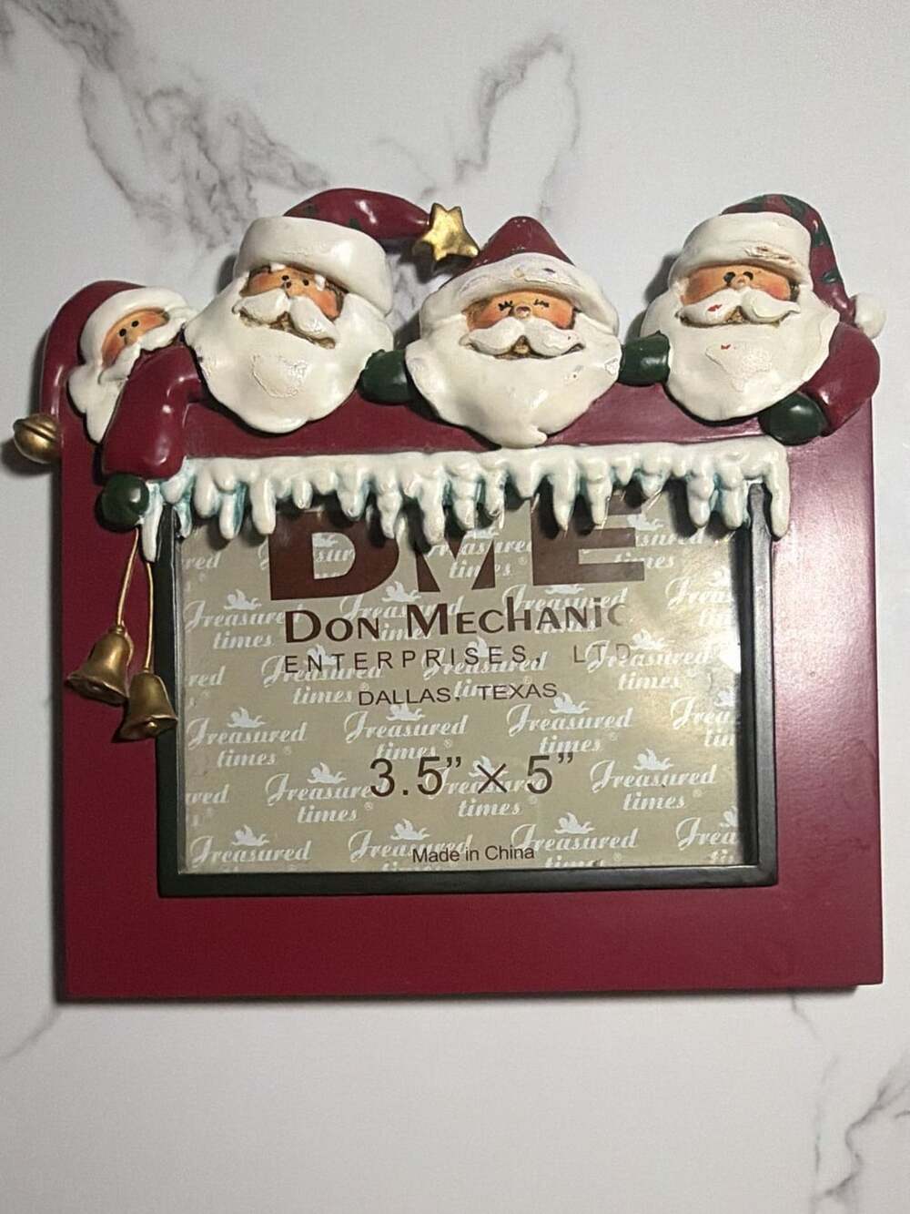 Don Mechanic Enterprises Santa Photo Frame 3.5" x 5"